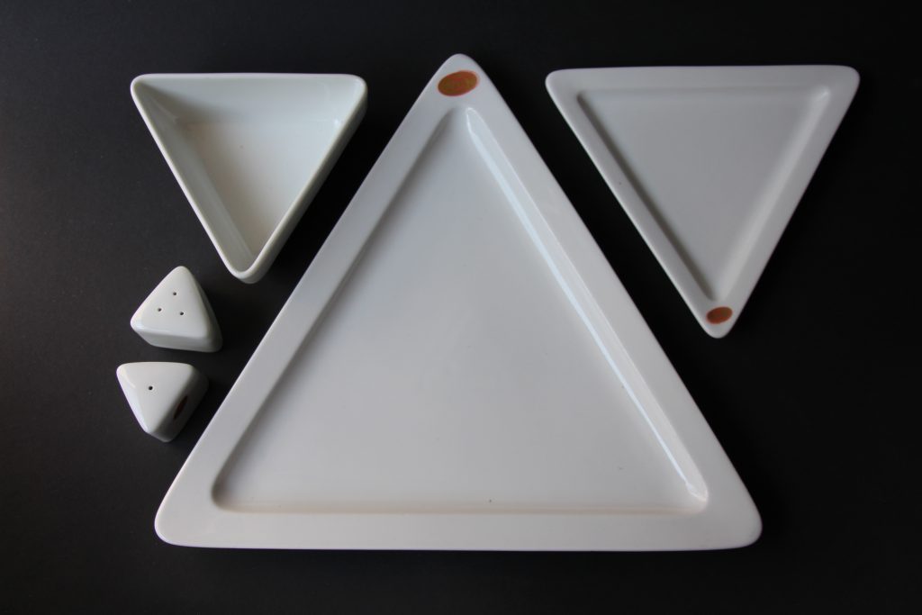 lauda air business class tableware